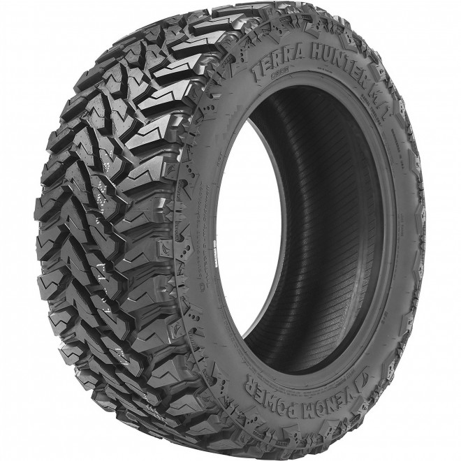 Venom Power Terra Hunter M/T LT 33X12.50R20 Load F 12 Ply MT Mud Tire
